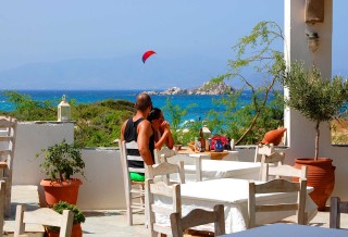 kontos restaurant naxos view