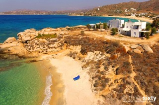beach near kontos in naxos