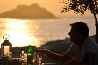 naxos sunset